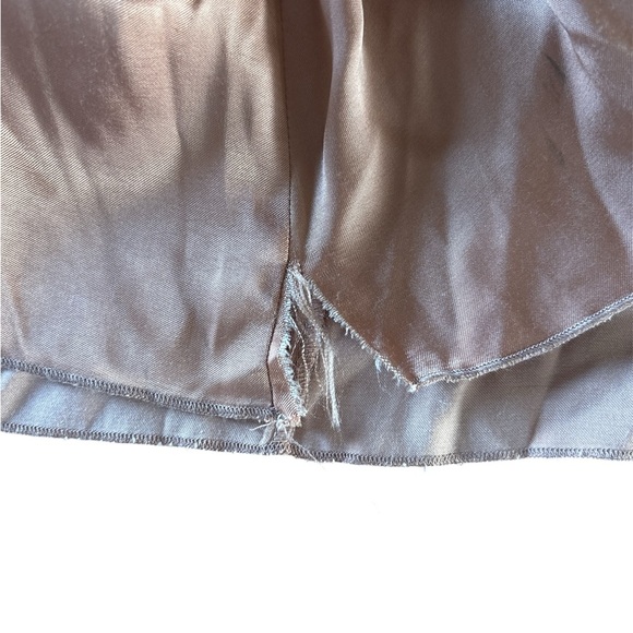 HM Satin Ruffle Midi Slip Dress - Picture 8 of 9